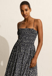 Shirred Bodice Dress - Dandelion - Matteau